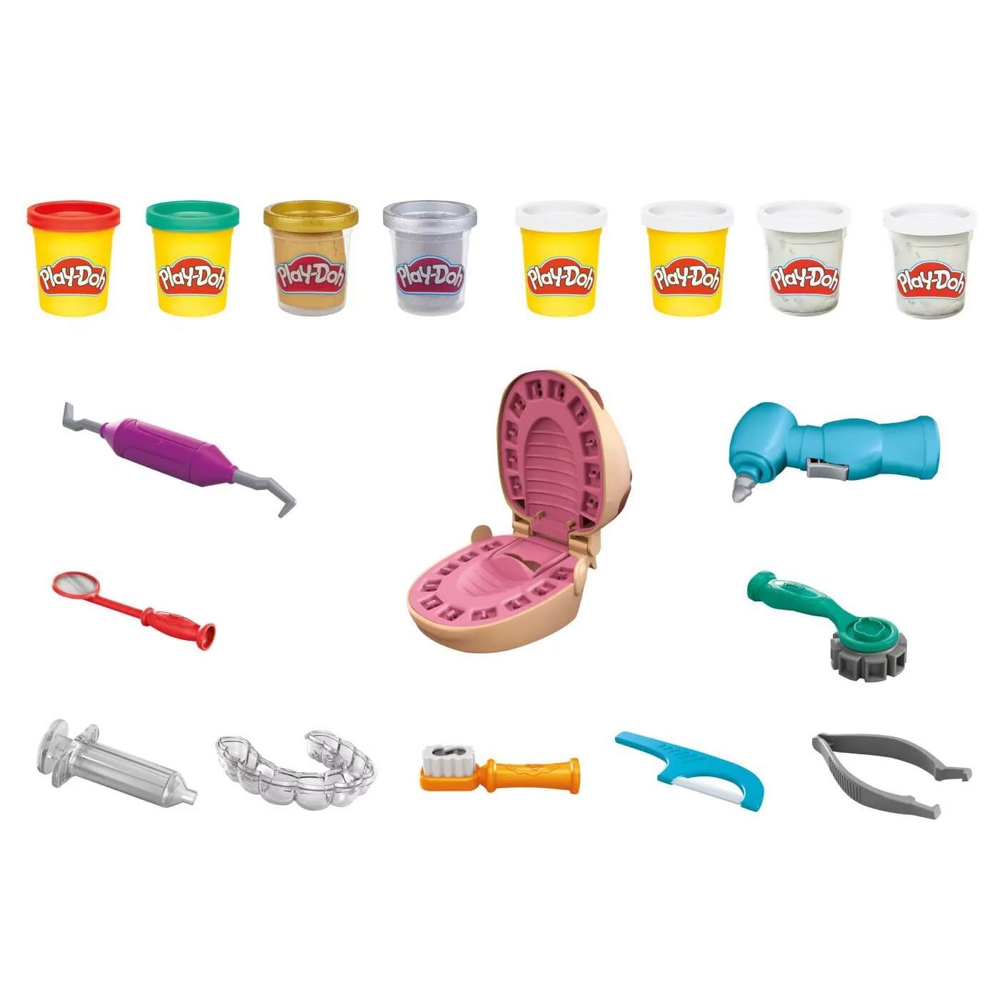 Play-Doh Drill 'n Fill Dentist Modeling Compound Set