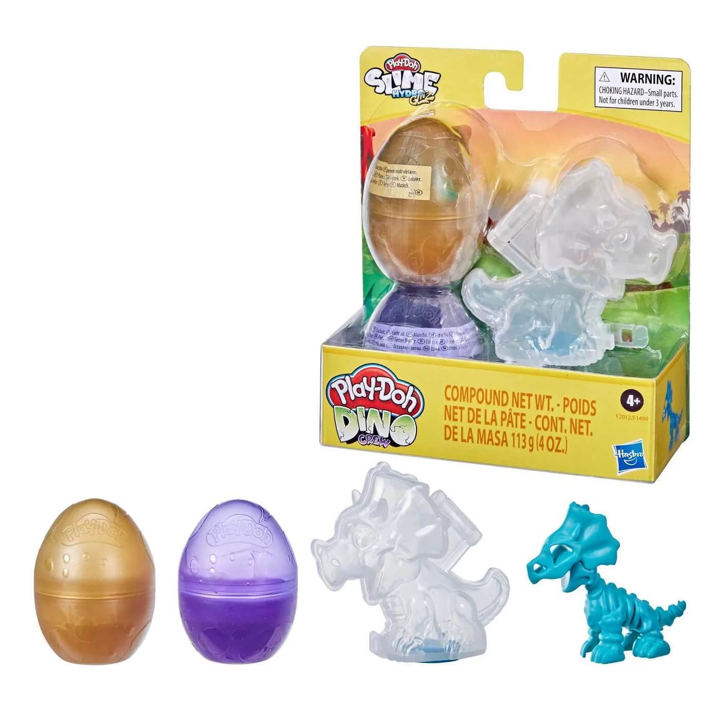 Play-Doh Slime Dino Crew Eggs Dinosaur Playset with Compound