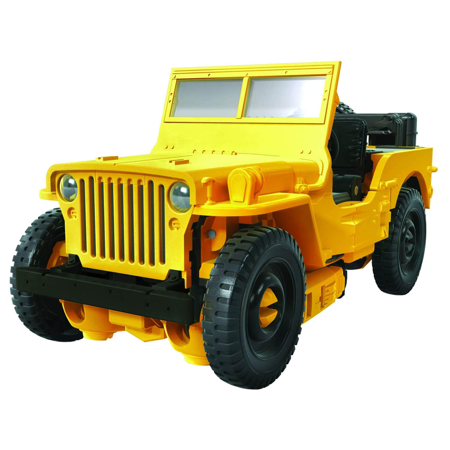 Front view of the Transformers Studio Series Deluxe Class Offroad Bumblebee #57 package.