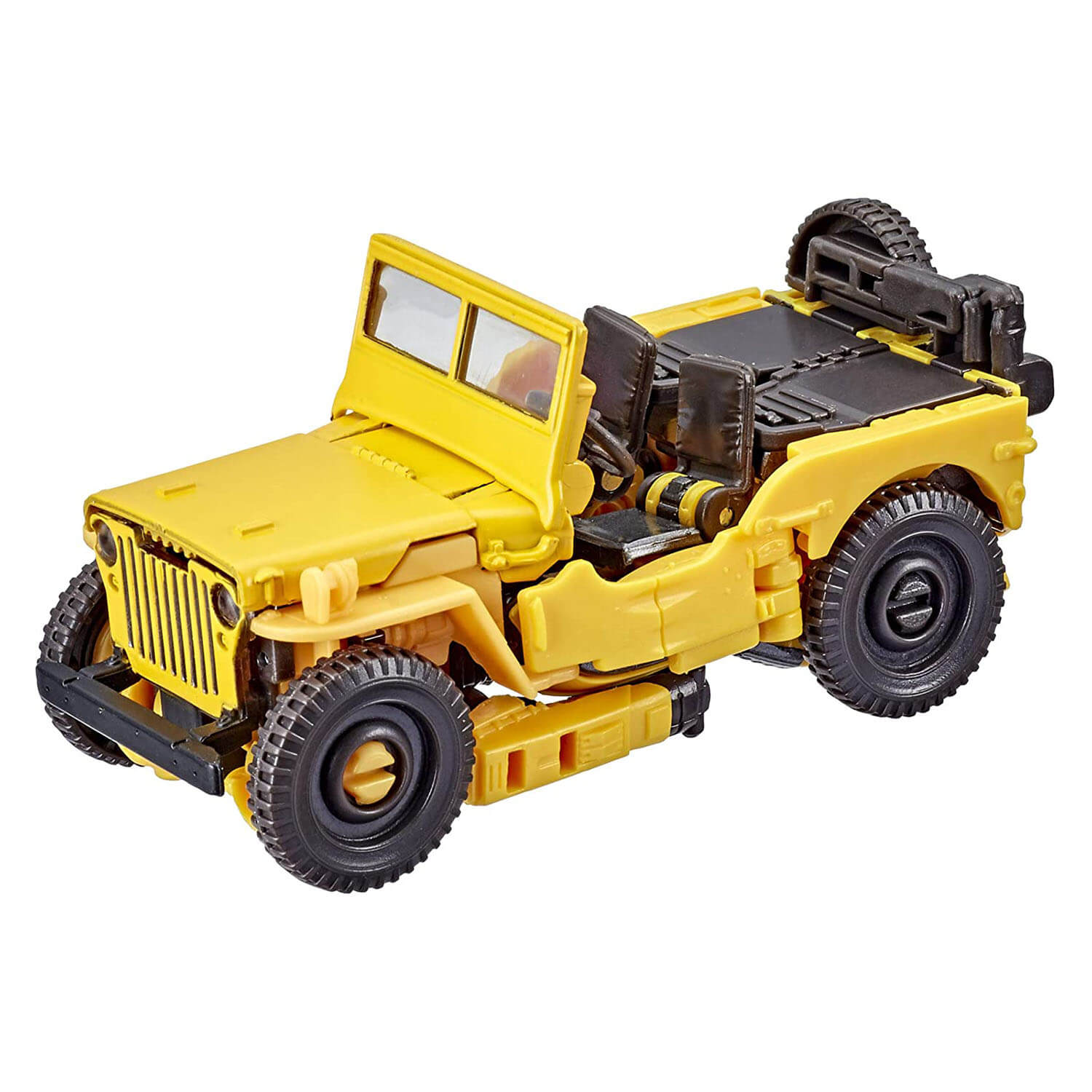 Side view of the bumblebee figure.