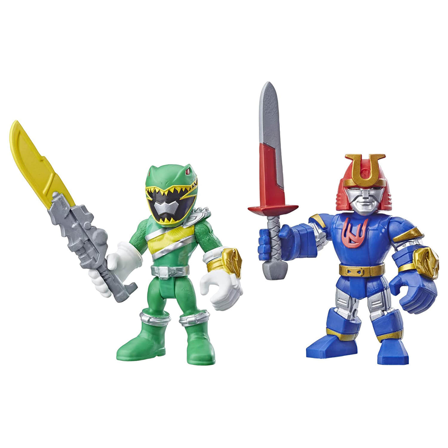 Playskool Heroes Power Rangers Green Ranger & Minjor Action Figures