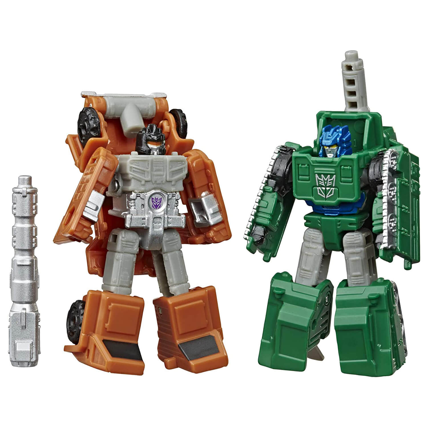 Transformers Earthrise War Cybertron Micromasters Bombshock & Growl Figures