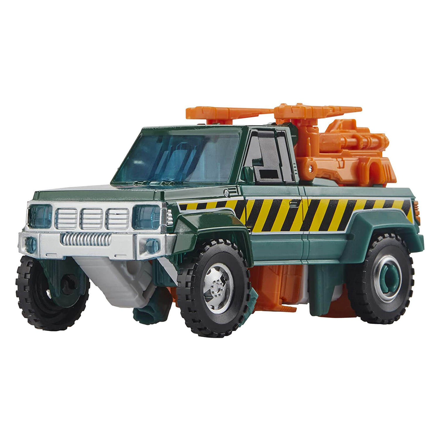 Front view of the transformer.