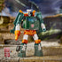 Front view of the transformers toy.