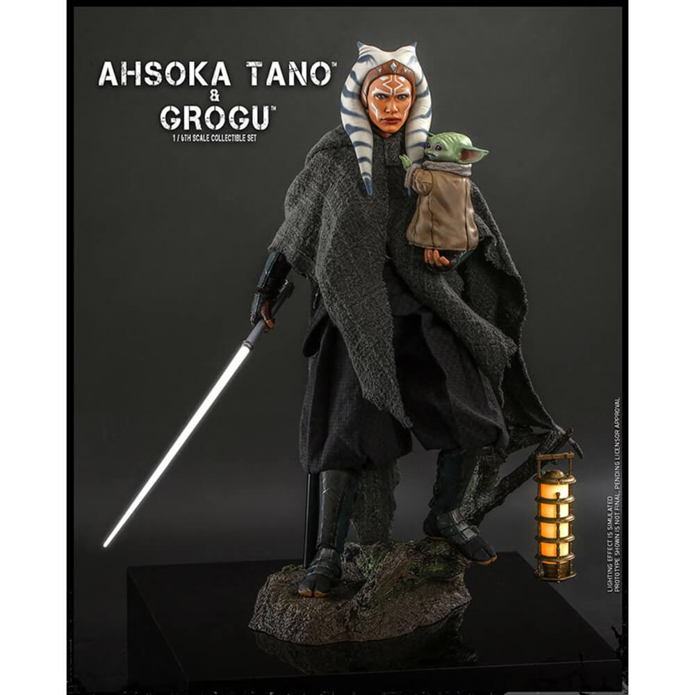 Hot Toys Ahsoka Tano and Grogu Sixth Scale Figure