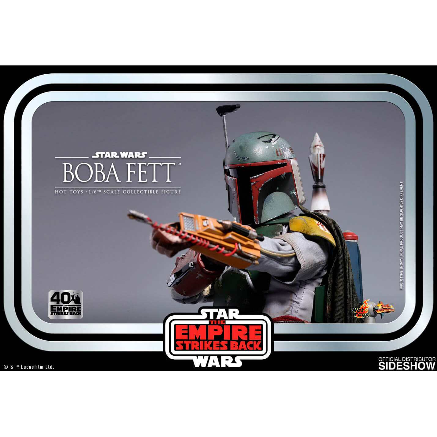 Hot Toys Star Wars ESB 40th Anniversary Boba Fett 1:6 Scale