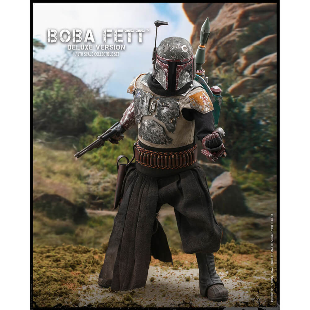 Hot Toys Boba Fett Deluxe Version Sixth Scale Figure Set