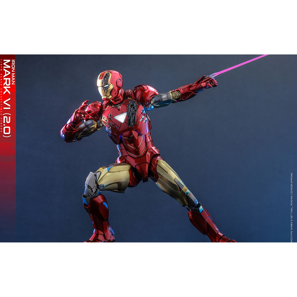 Hot Toys Iron Man Mark VI 2.0 Sixth Scale Figure