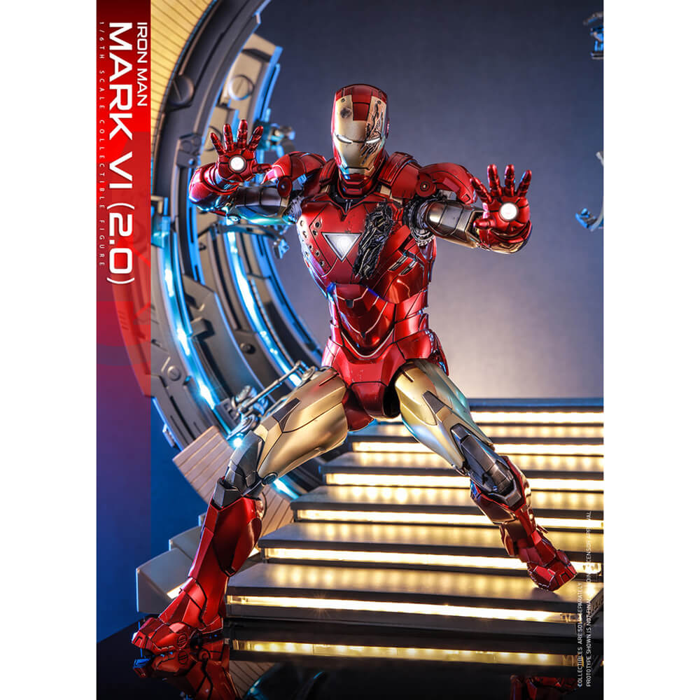 Hot Toys Iron Man Mark VI 2.0 Sixth Scale Figure