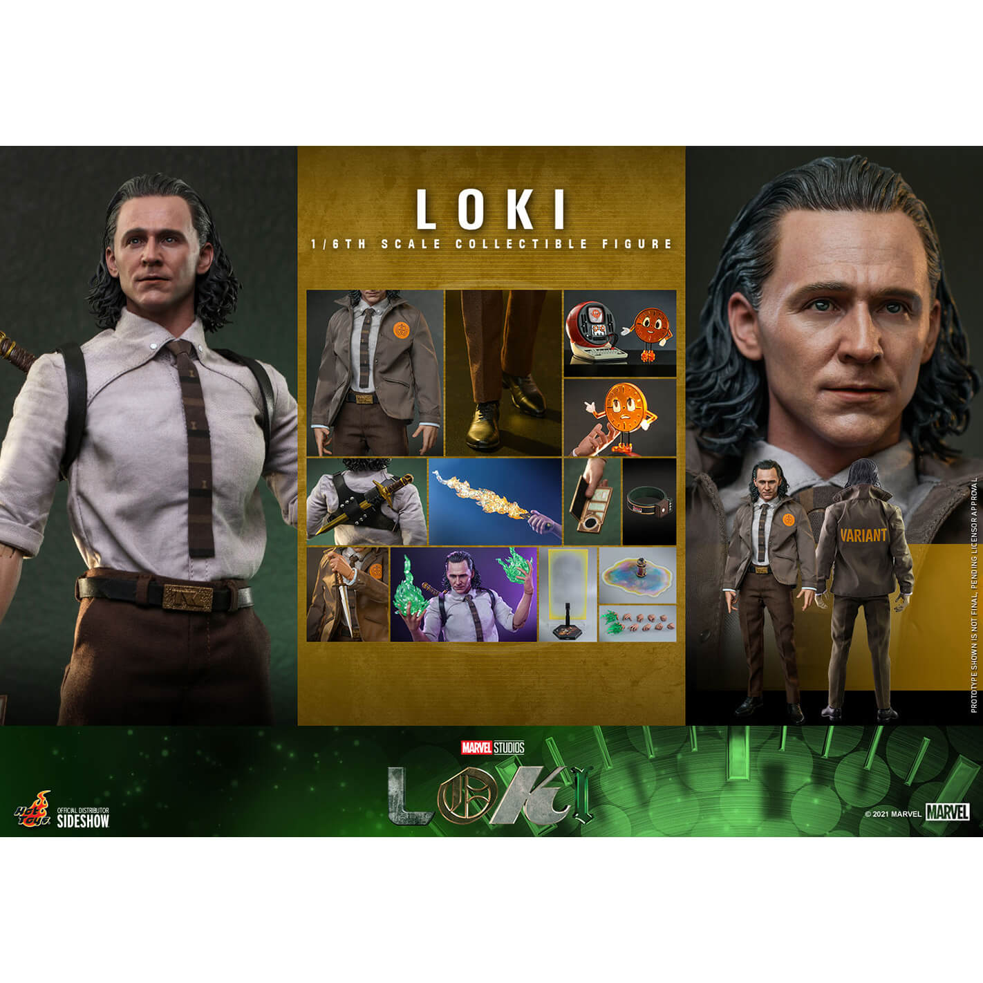 Hot Toys Loki Sixth Scale Television Masterpiece Series Figure