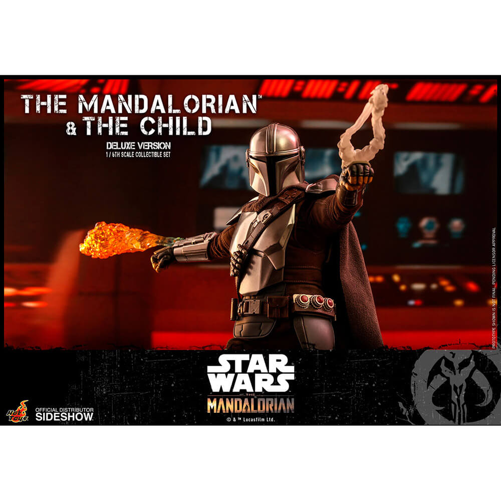 Hot Toys Mandalorian & The Child Sixth Scale Deluxe Figure Set