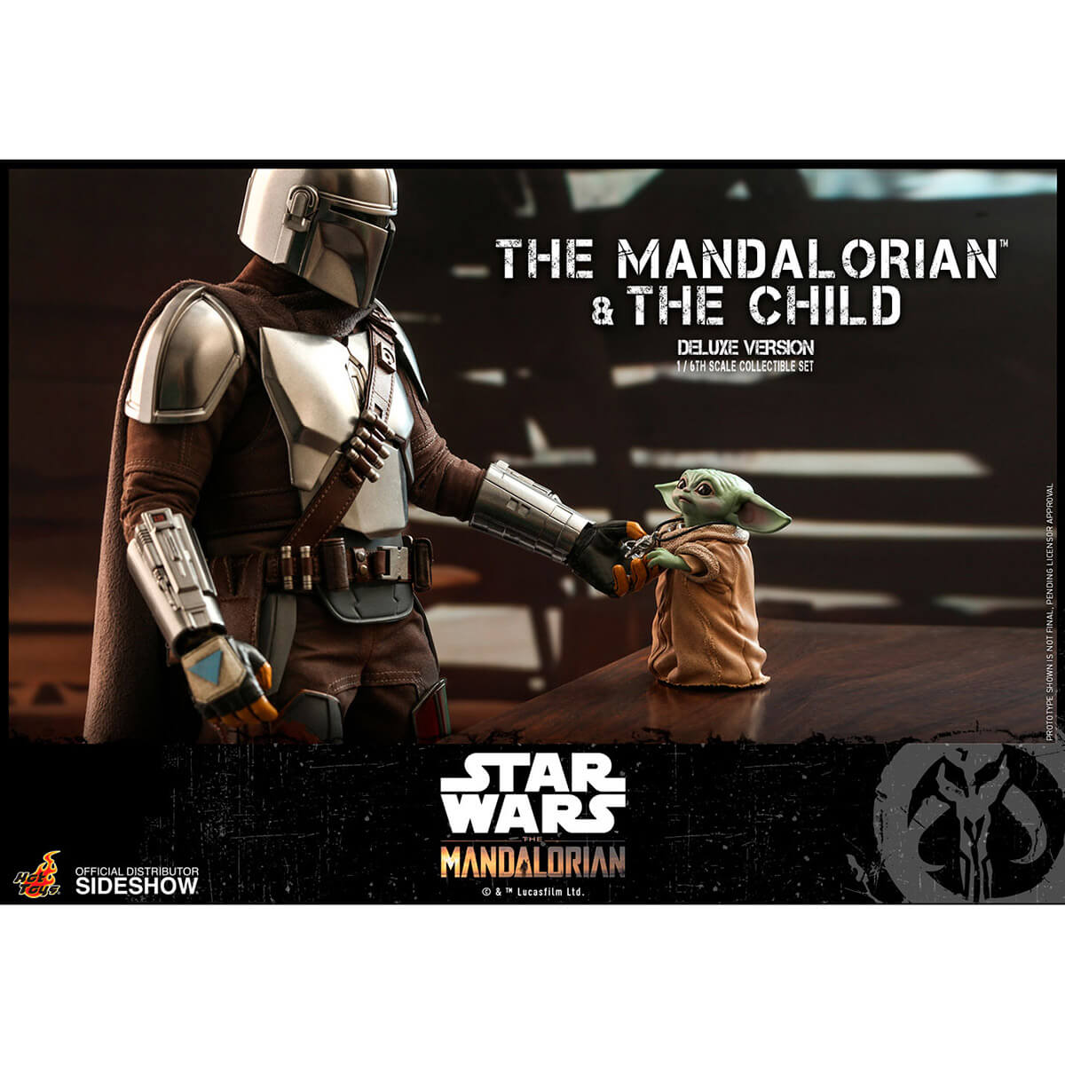 Hot Toys Mandalorian & The Child Sixth Scale Deluxe Figure Set