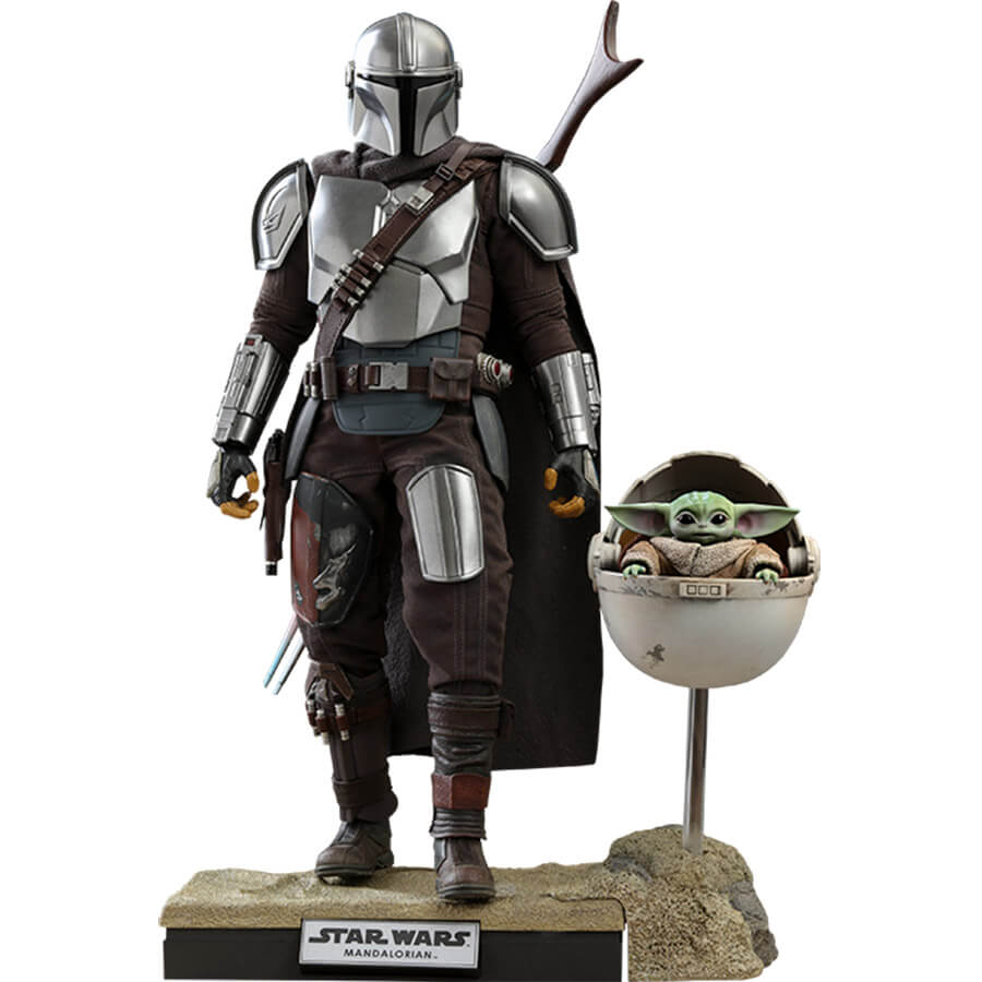 Hot Toys Mandalorian & The Child Sixth Scale Deluxe Figure Set