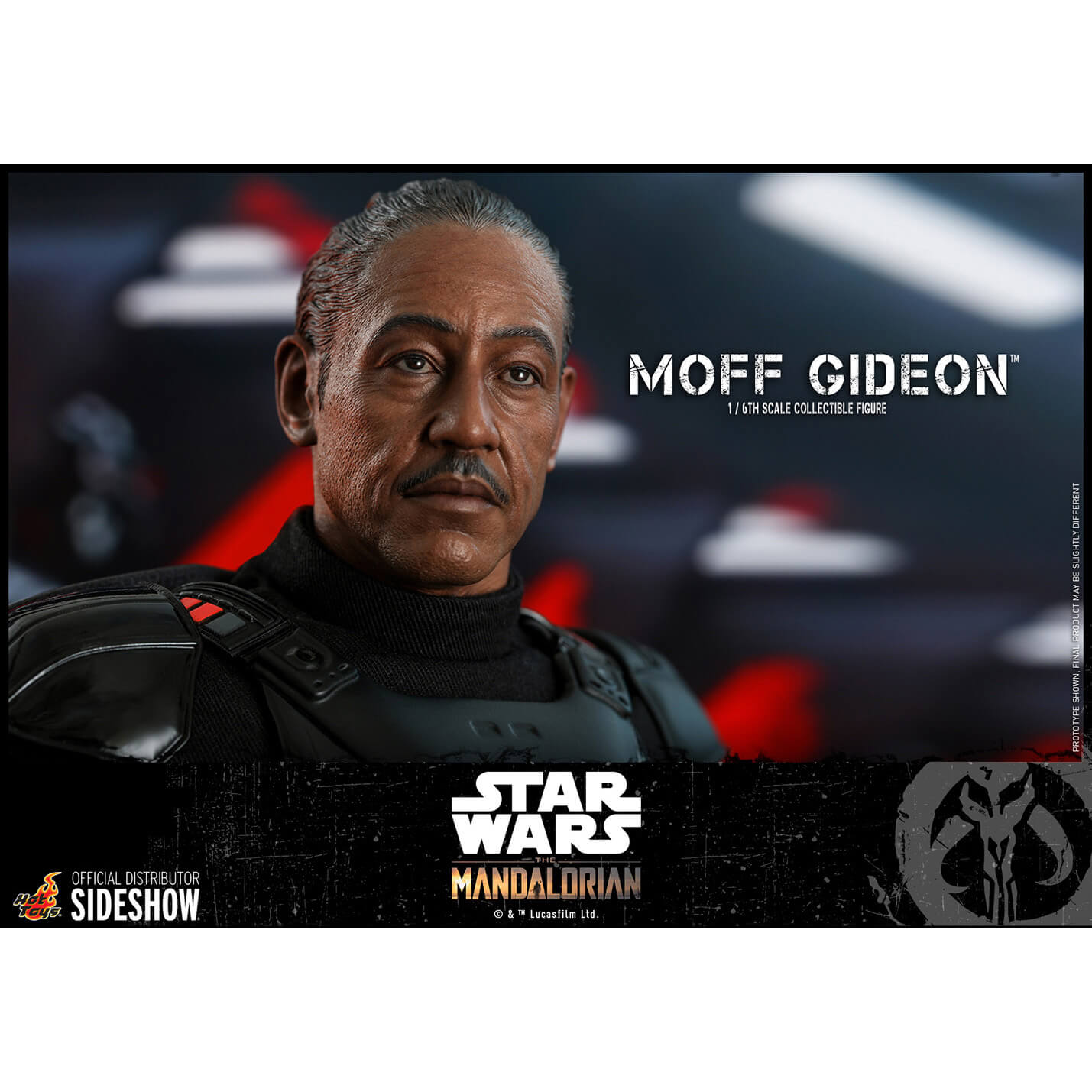 Hot Toys Star Wars Moff Gideon Sixth Scale Collectible Figure