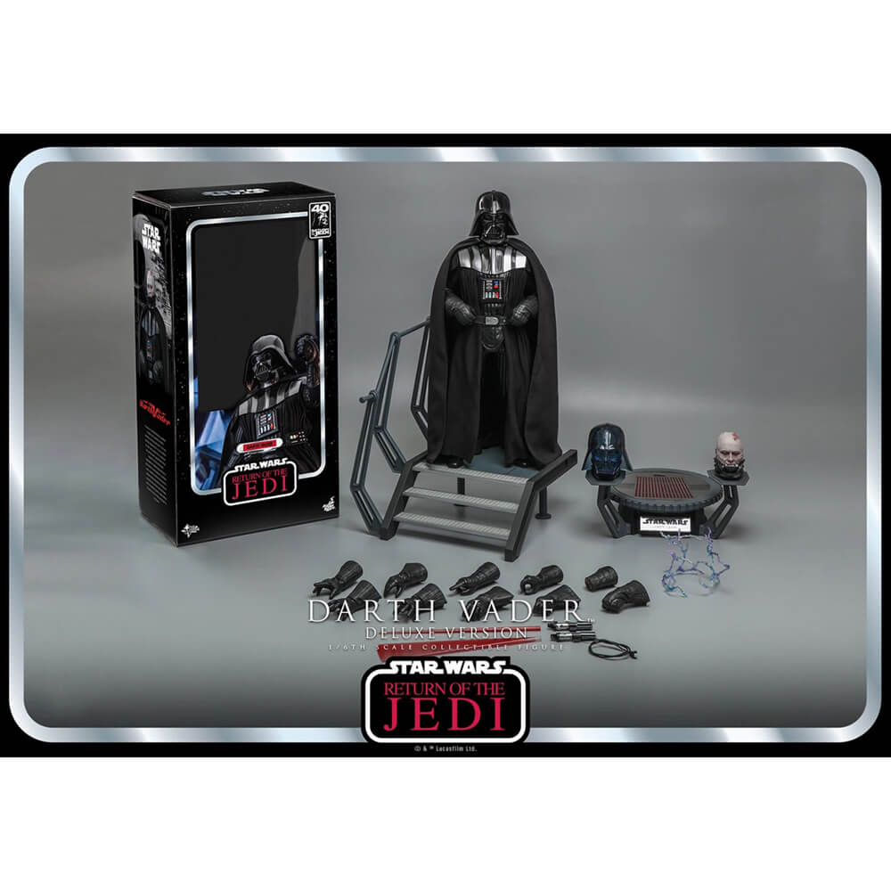 Hot Toys Star Wars Darth Vader Return of the Jedi 40th Anniversary Sixth Scale Figure