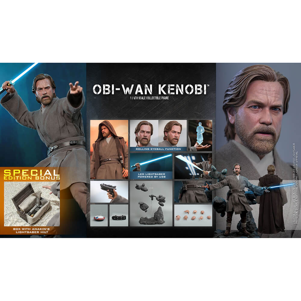 Hot Toys Star Wars Obi-Wan Kenobi Sixth Scale Figure