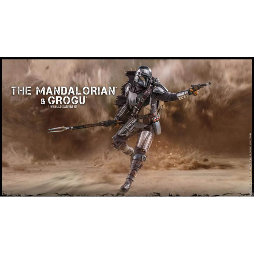 Hot Toys The Mandalorian and Grogu Sixth Scale Figure Set