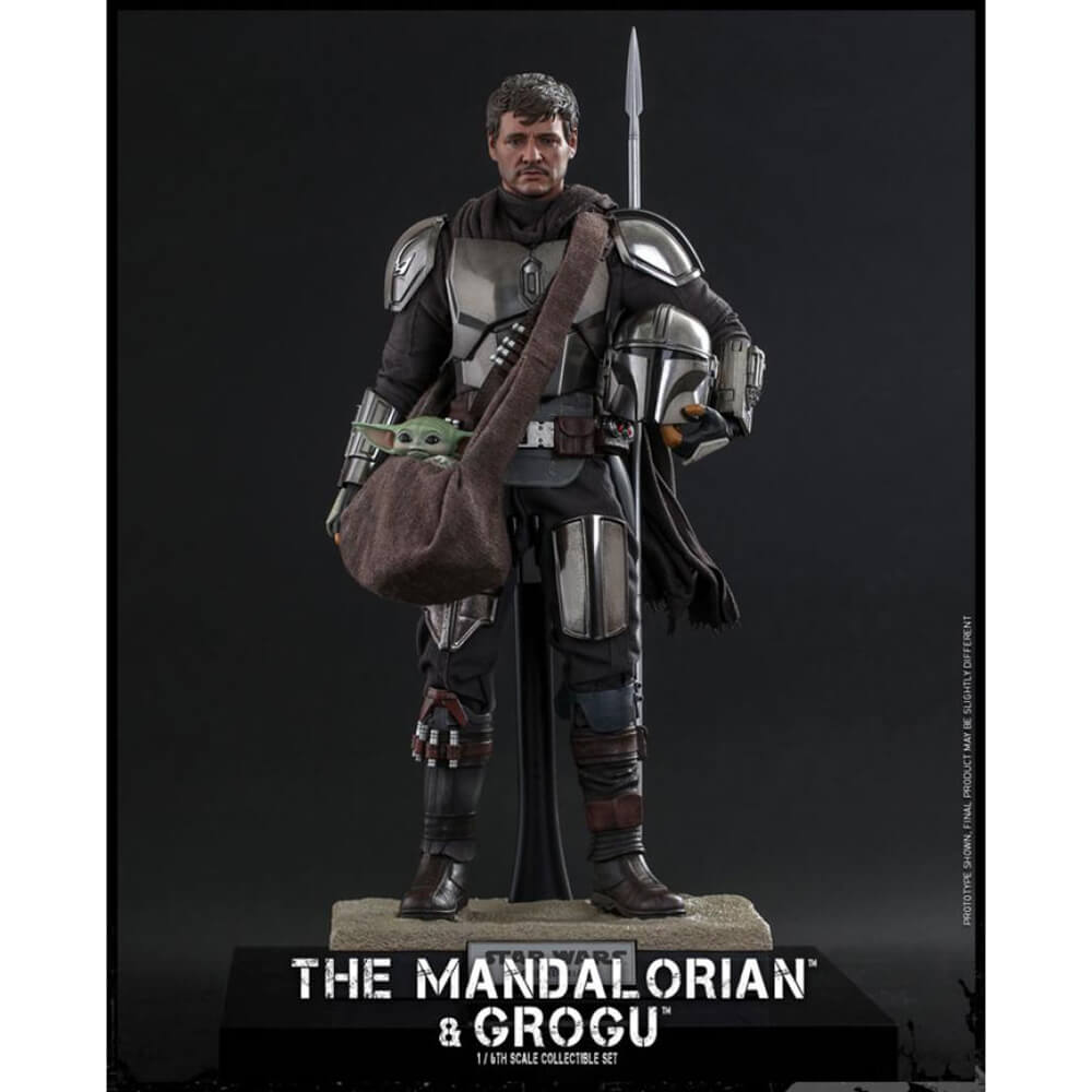 Hot Toys The Mandalorian and Grogu Sixth Scale Figure Set