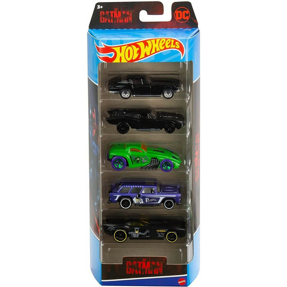 Hot Wheels Batman Vehicles 5-Pack