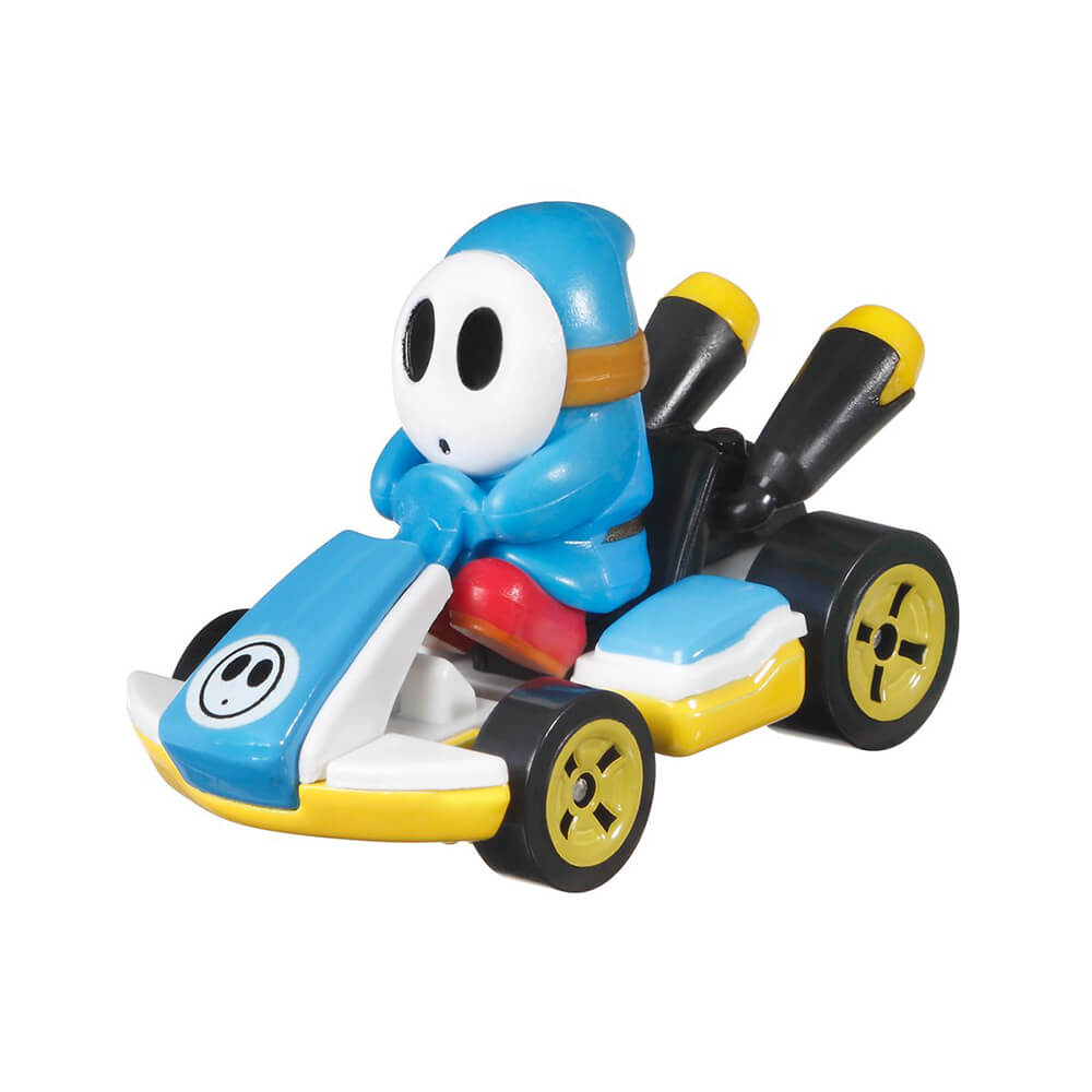 Hot Wheels Mario Kart Light-Blue Shy Guy Standard Kart