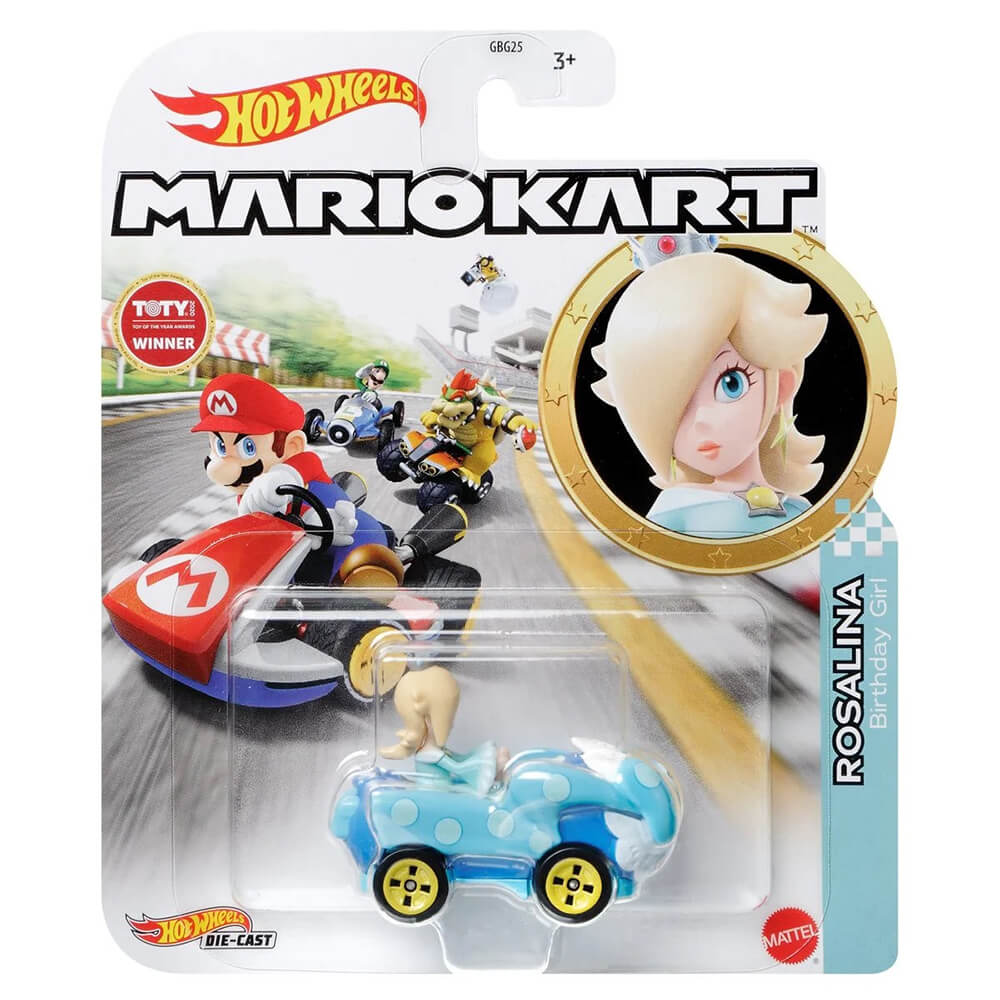 Hot Wheels Mario Kart Rosalina Birthday Girl Kart