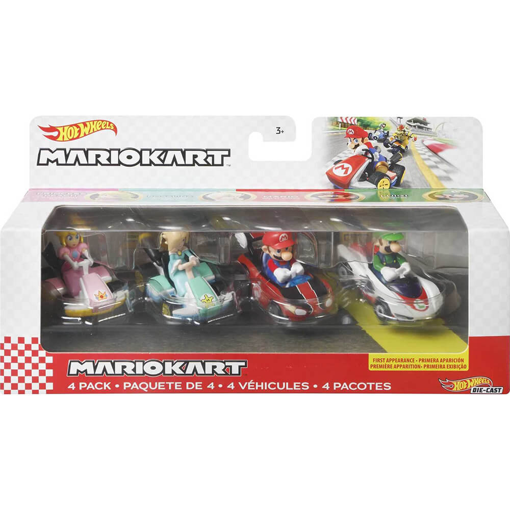 Hot Wheels Mario Kart Vehicle 4-Pack #4