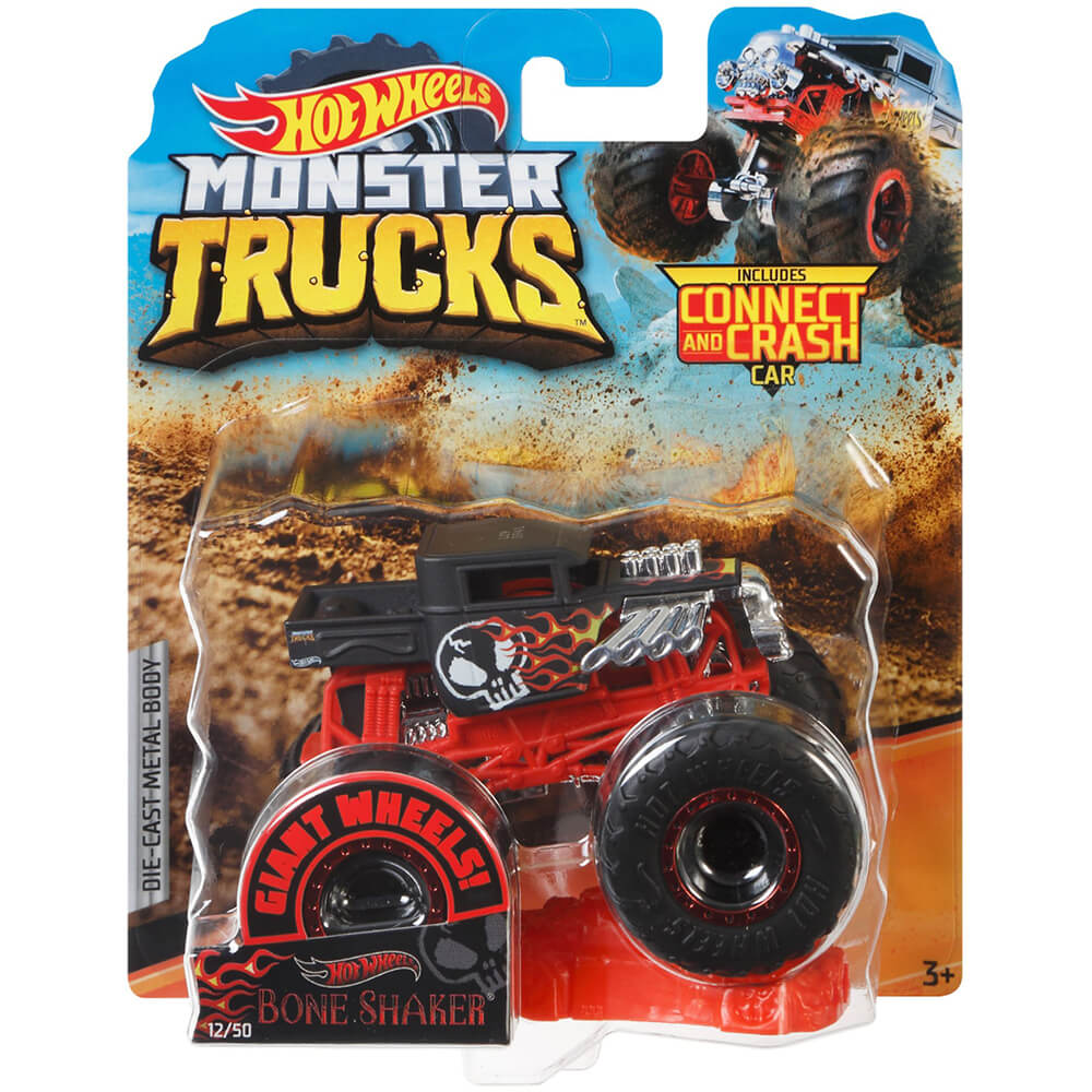 Hot Wheels Monster Trucks BONE SHAKER 1:64 Scale Vehicle