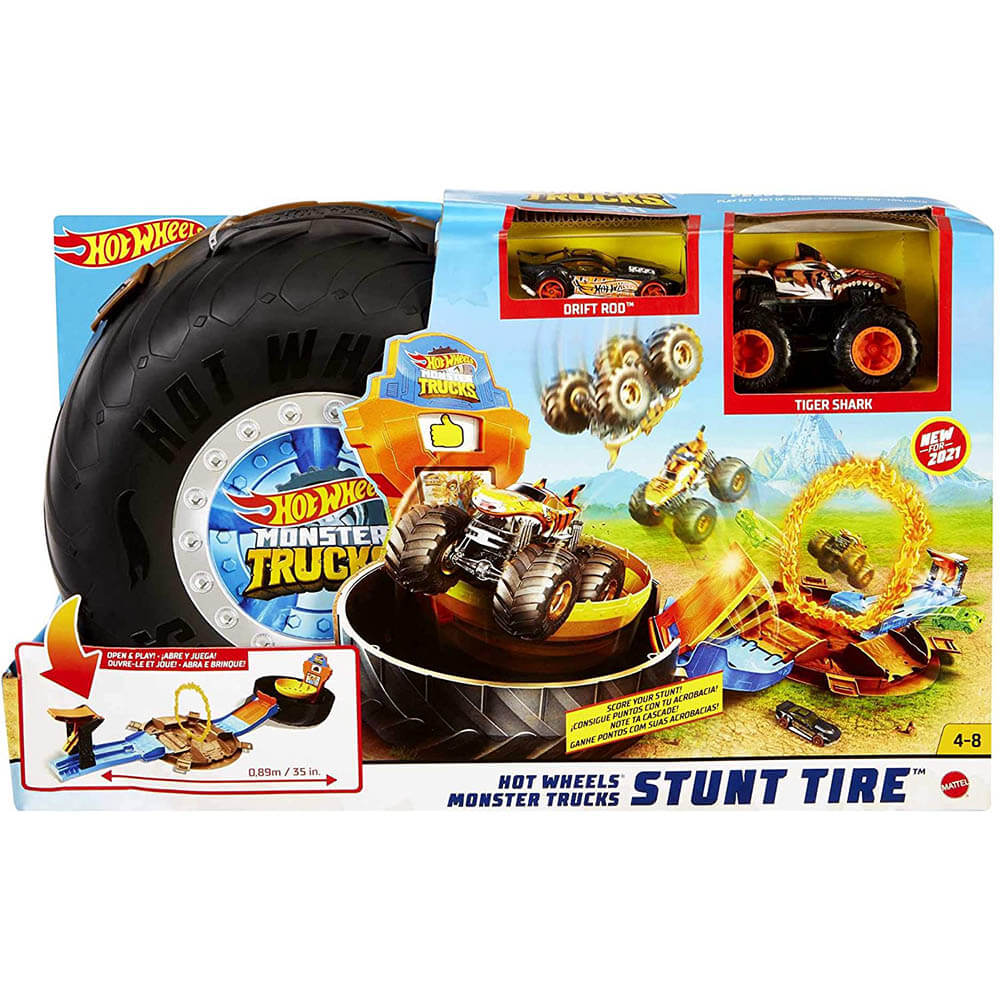 Hot Wheels® Monster Trucks Stunt Tire™ Play Set