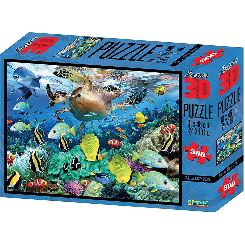 Howard Robinson Super 3D The Journey Begins 500 Pc