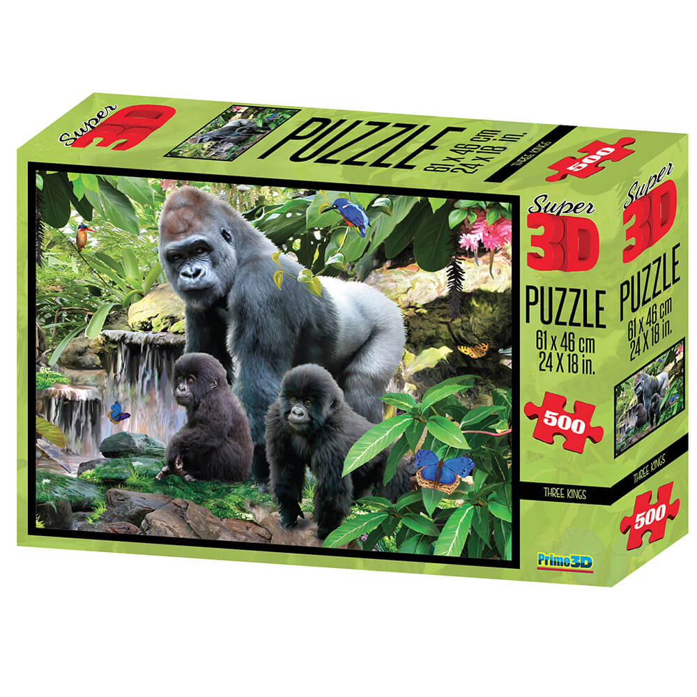 Howard Robinson Super 3D Puzzle Three Kings 500 Pc