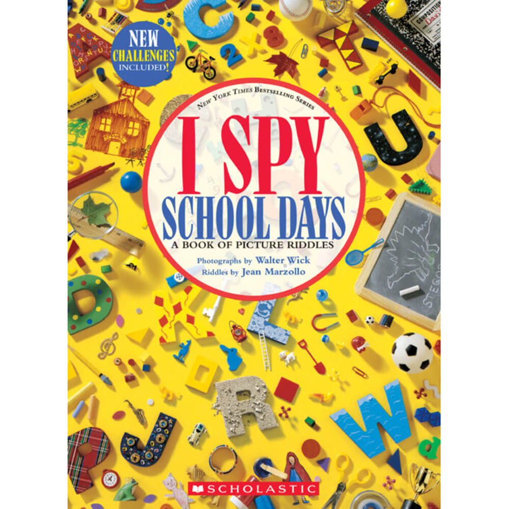 I Spy School Days: A Book of Picture Riddles (Paperback)