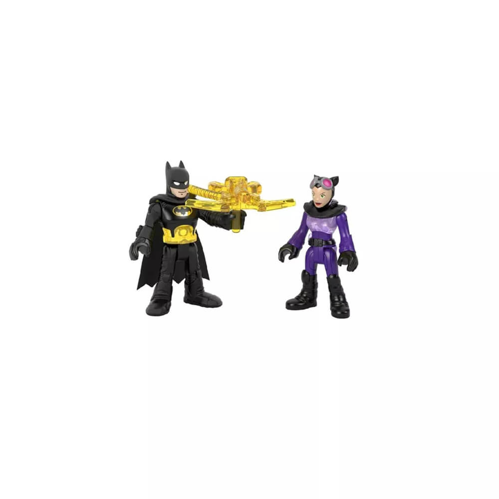 Imaginext DC Super Friends Batman & Catwoman 2-Pack Figure Set