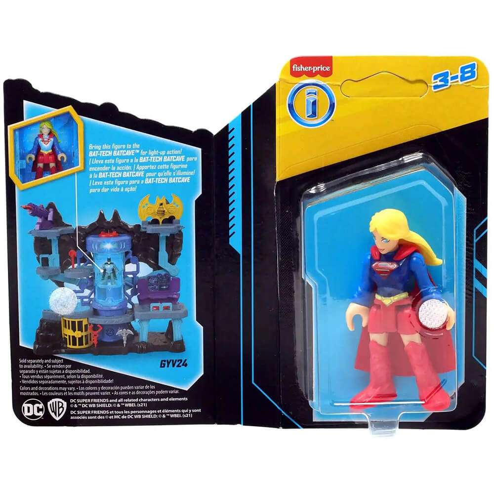 Imaginext DC Super Friends Supergirl Figure Blister Pack Figure