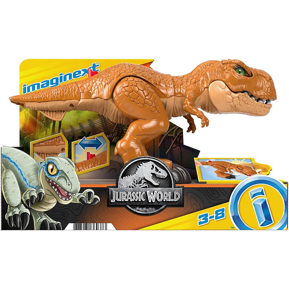 Imaginext Jurassic World Thrashin' Action T.Rex Dinosaur Figure