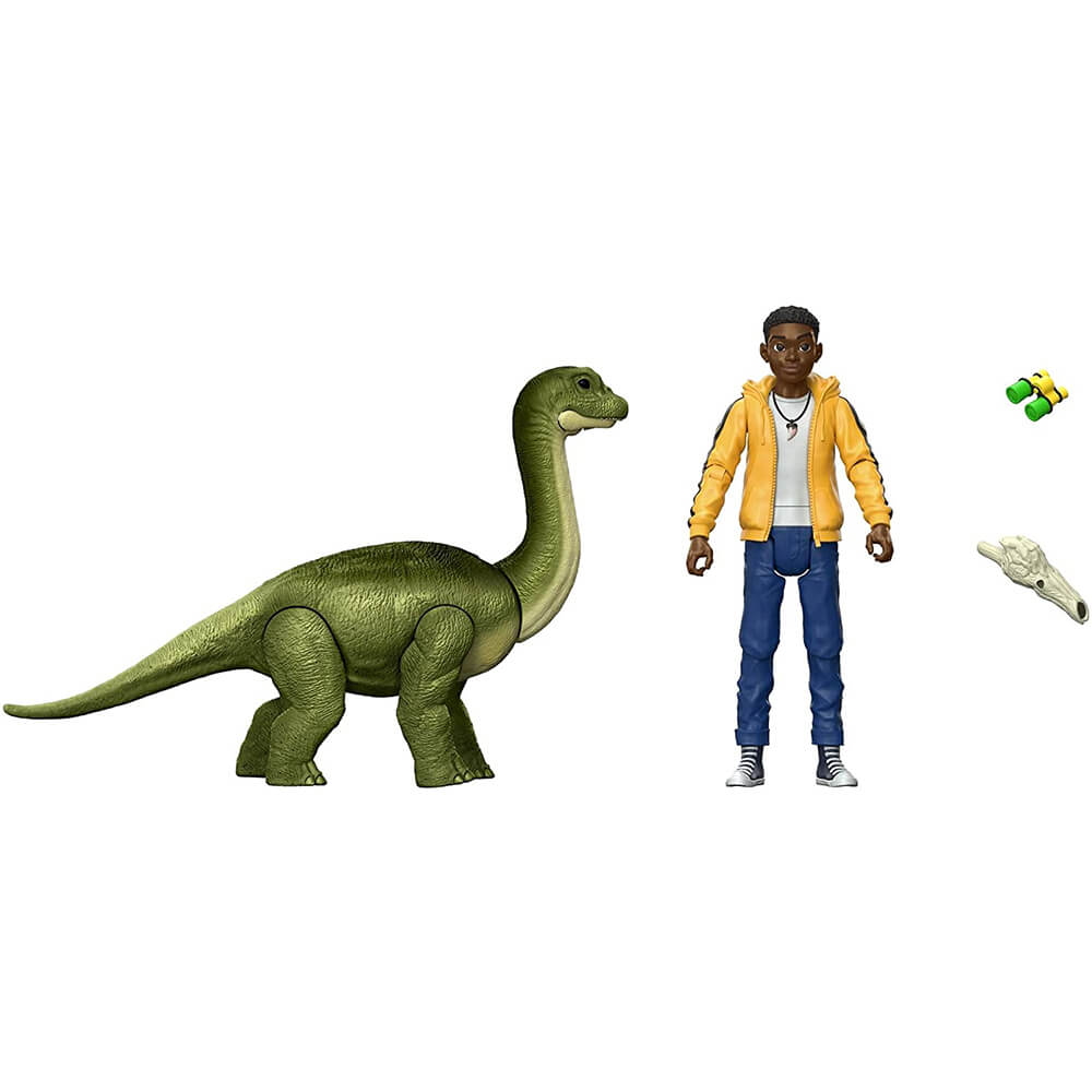 Jurassic World Darius & Brachiosaurus Action Figure Pack