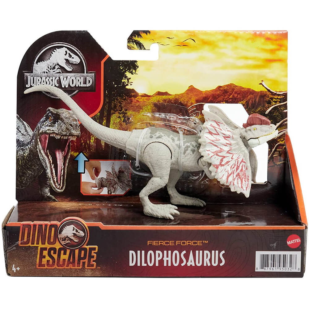 Jurassic World Dino Escape Fierce Force Dilophosaurus Figure