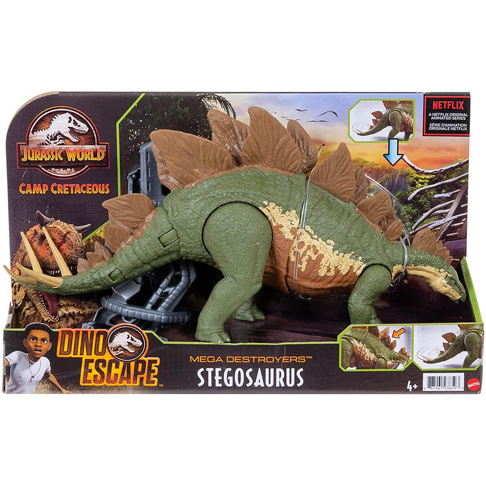 Jurassic World Dino Escape Mega Destroyers Stegosaurus Figure