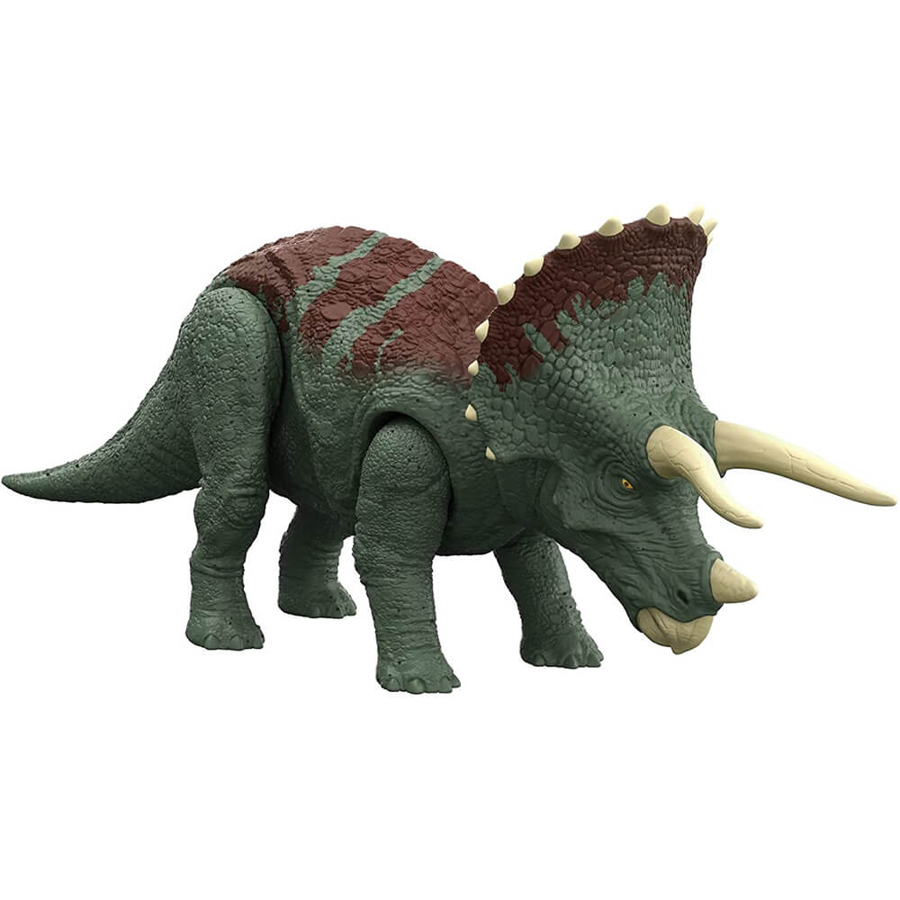Jurassic World Dominion Roar Strikers Triceratops Figure
