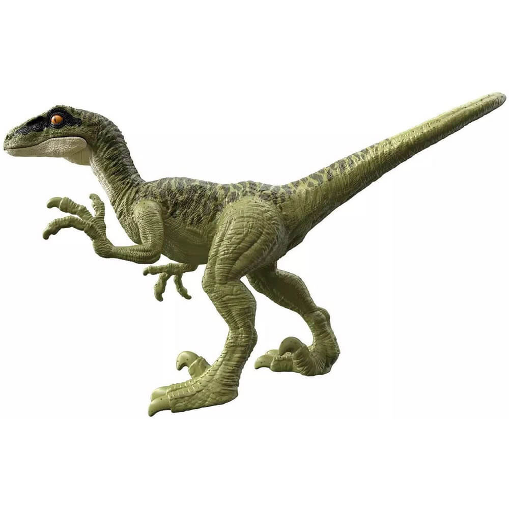 Jurassic World Wild Packs Green Velociraptor Dinosaur Figure