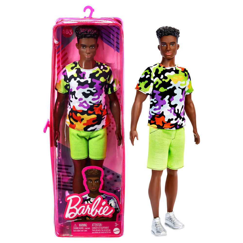 Ken Fashionistas Doll 183 Brown Hair Maziply Toys