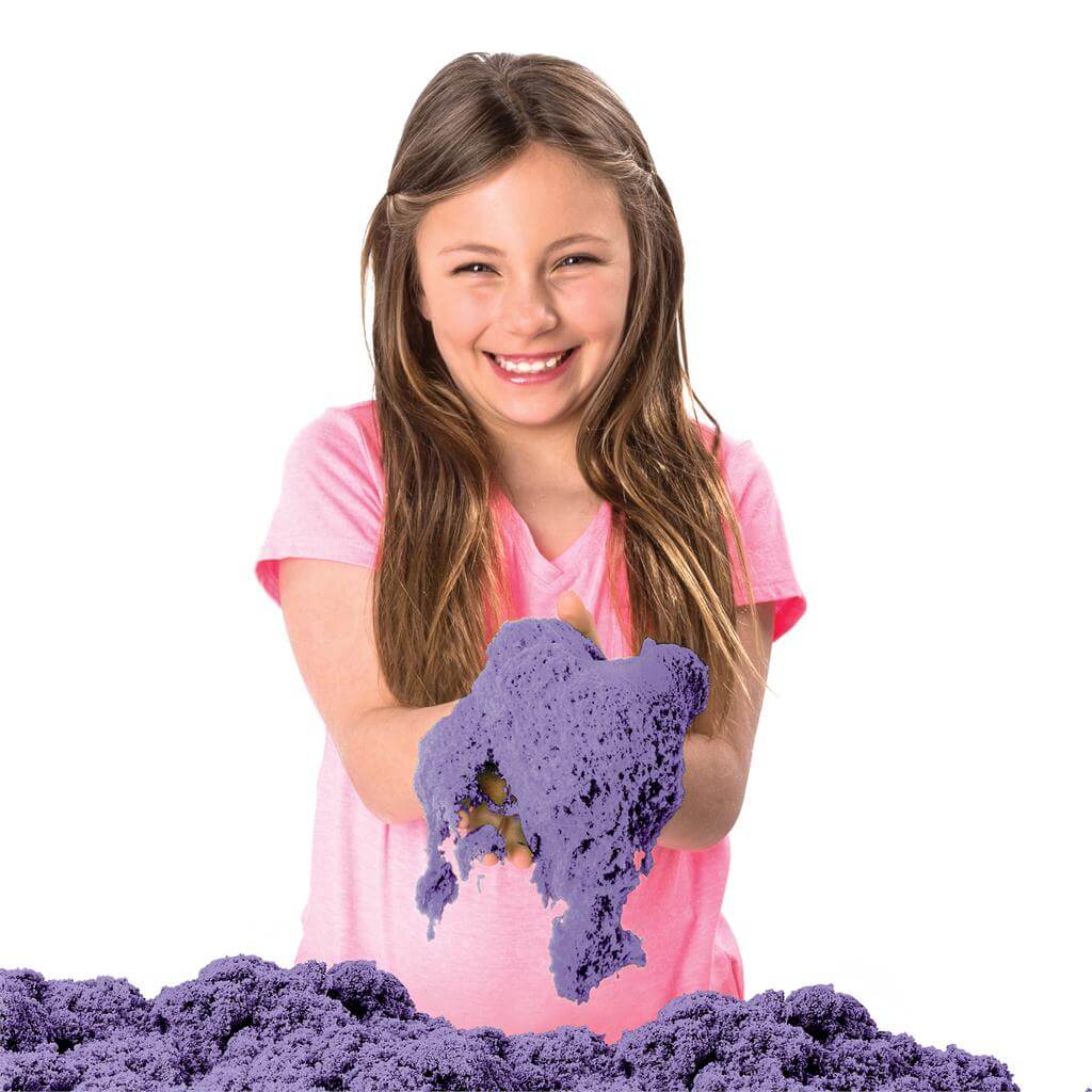 Kinetic Sand 1 Lb Purple Sandbox Playset