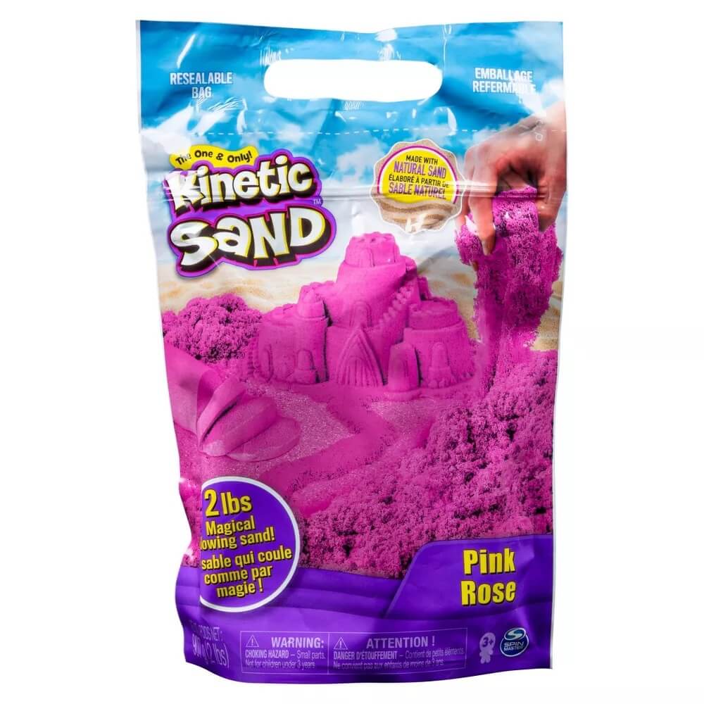 Kinetic Sand 2lb Pink Bag