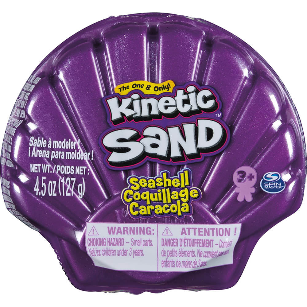 Kinetic Sand 4.5 oz Seashell Purple