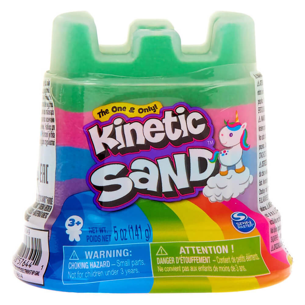 Kinetic Sand 5 oz Ranbow Castle