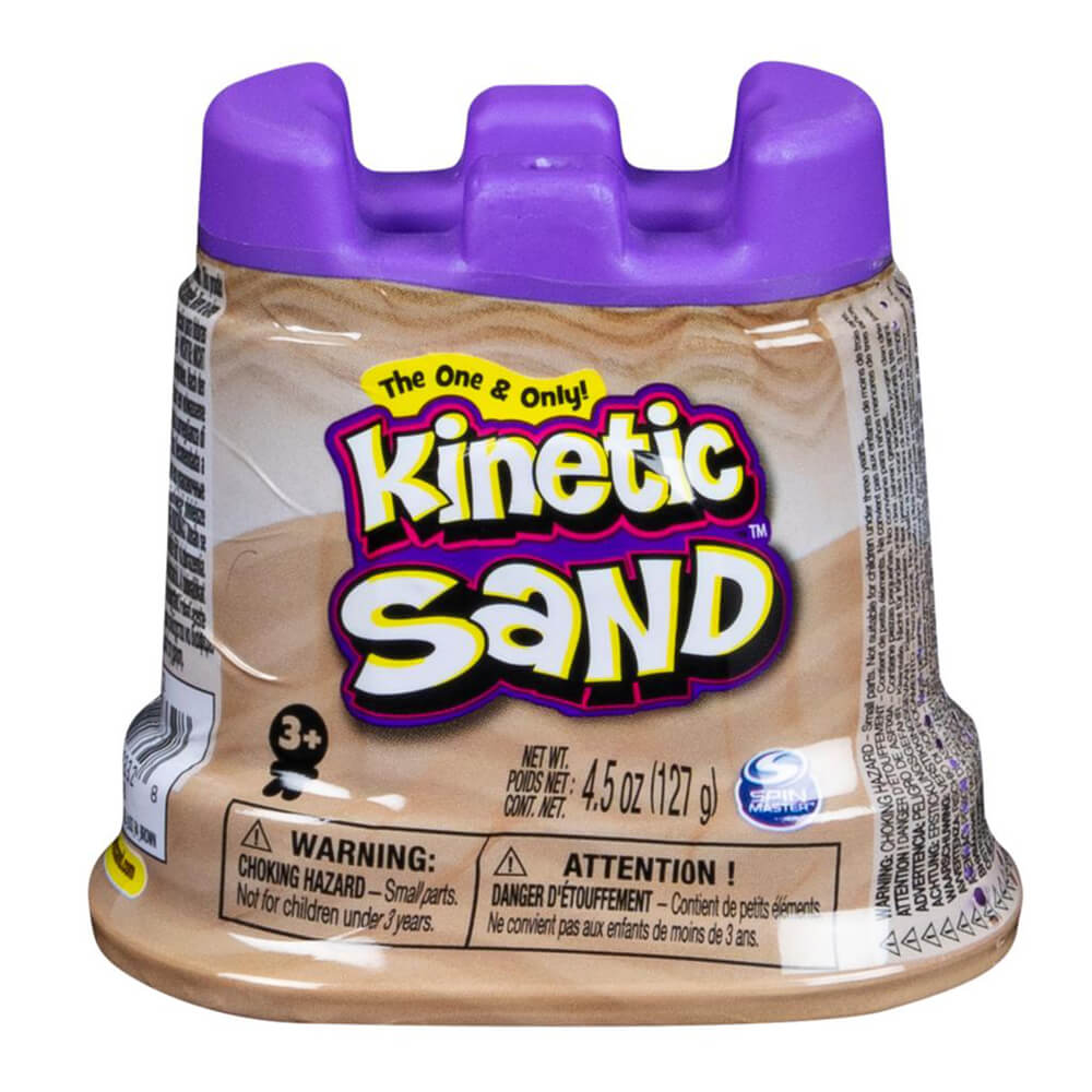 Kinetic Sand Brown with Castle Mold