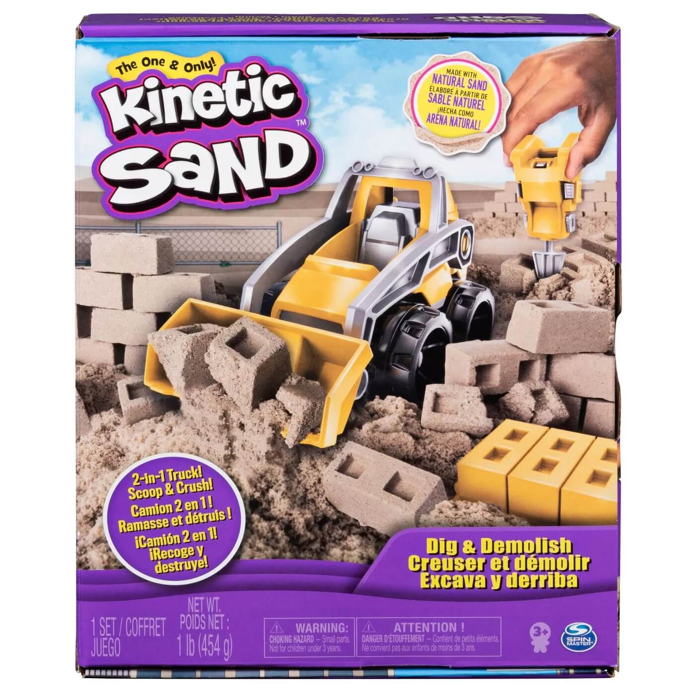 Kinetic Sand Dig & Demolish Playset