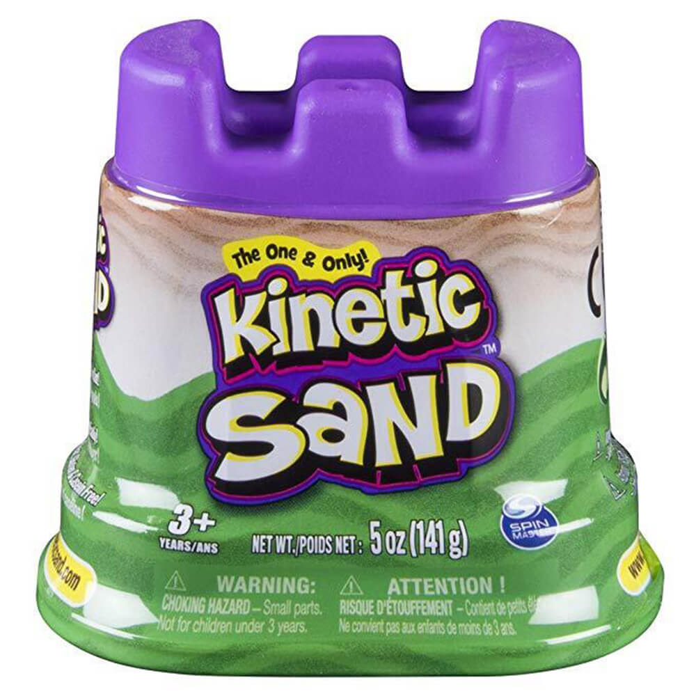 Kinetic Sand Green with Castle Mold