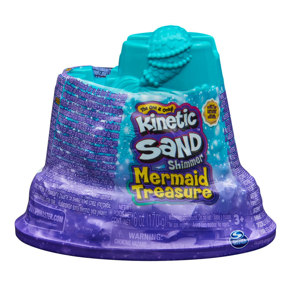 Kinetic Sand Mermaid Treasure Mold and Sand
