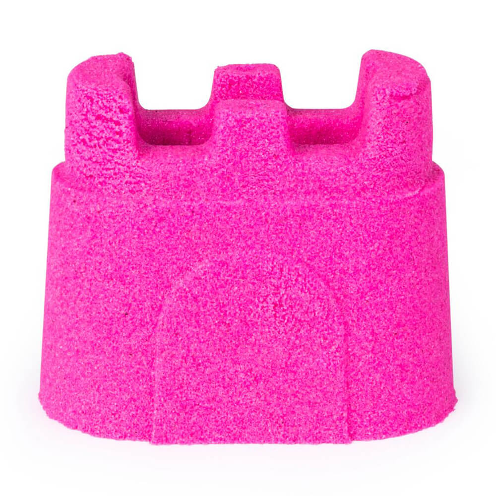 Kinetic Sand Pink with Castle Mold