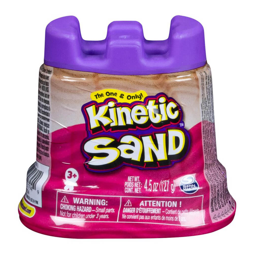 Kinetic Sand Pink with Castle Mold
